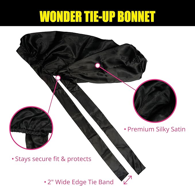 EBIN NEW YORK Wonder Wig Solution Tie-Up Bonnet