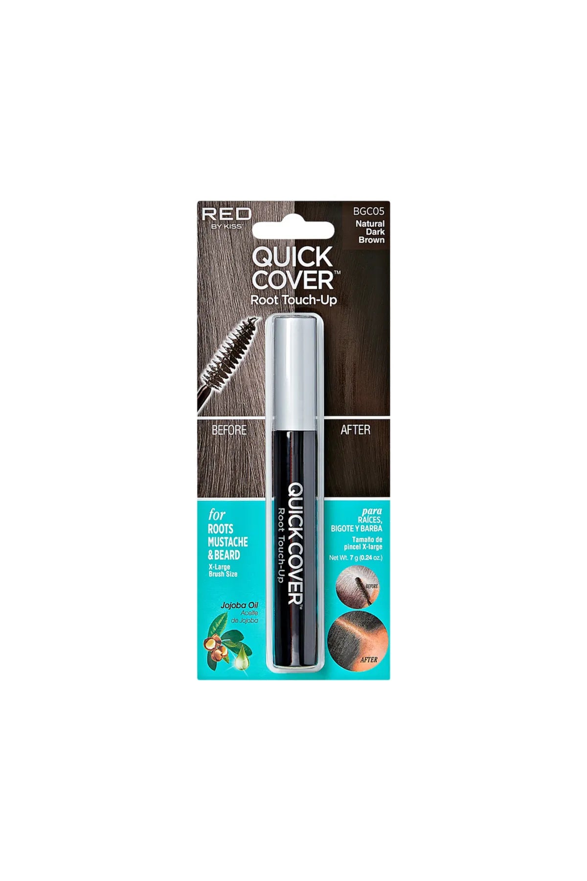 Kiss Colors Quick Cover Brush-In Color Touch Up - Keep