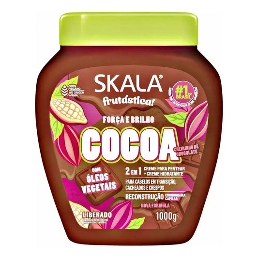 Skala Fruitastic Cocoa 2 In 1 Hair Treatment + Leave In Cream 35.2 Oz