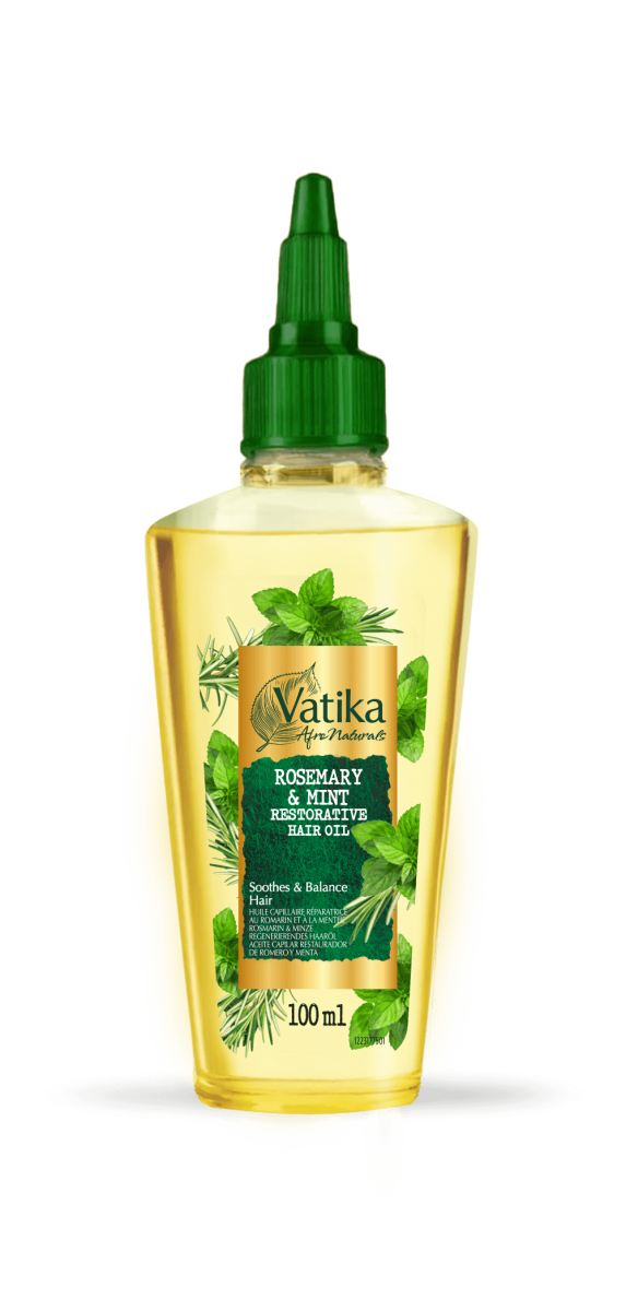 Vatika Afro Naturals Rosemary Mint Hair Oil 100ml