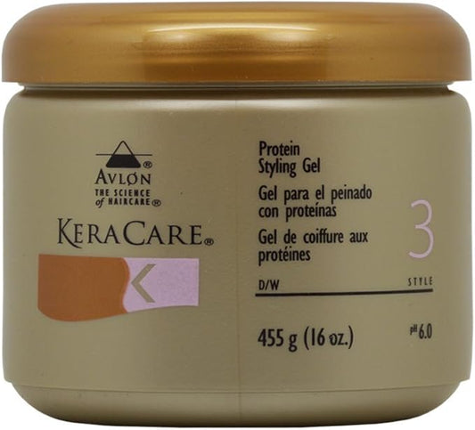 KeraCare Protein Styling Gel 16 oz