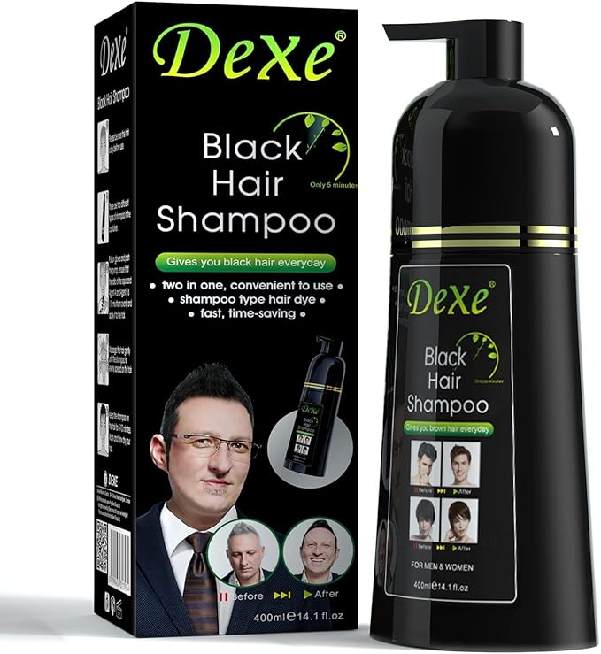 Dexe Black Hair Shampoo 400 ml