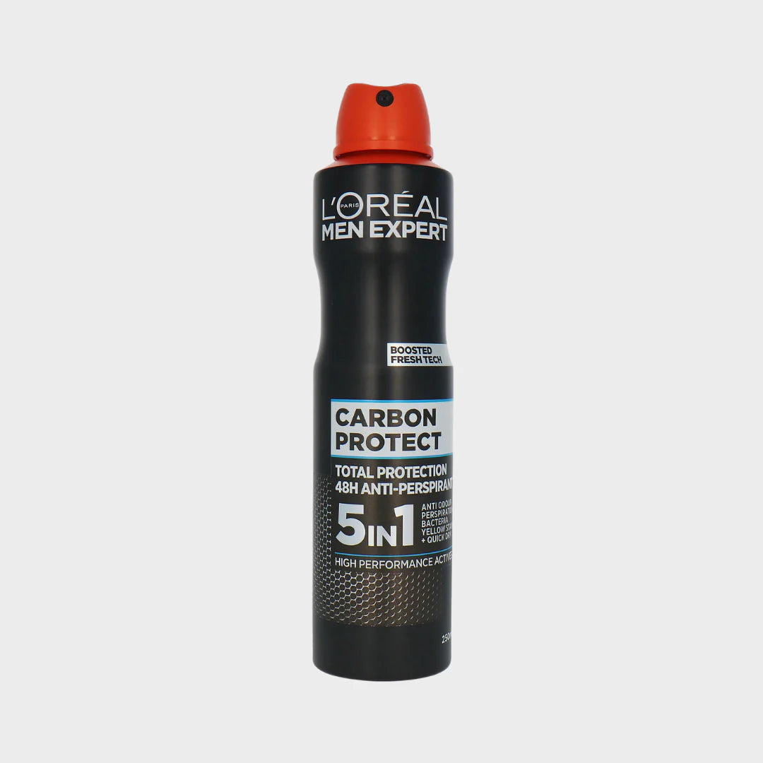 L'Oreal Men Expert Carbon Protect 5in1 Deodorant Spray (250ml)