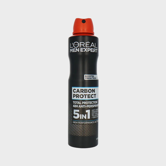 L'Oreal Men Expert Carbon Protect 5in1 Deodorant Spray (250ml)