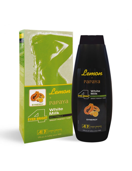 A3 Lemon & Papaya White Milk Lotion - 13.52oz