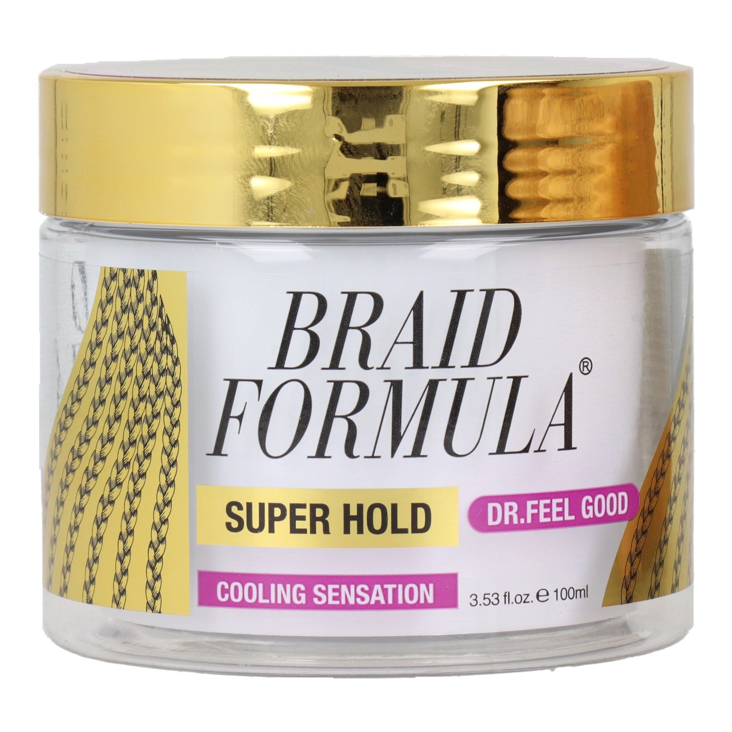 EBIN NEW YORK Braid Formula Dr. Feel Good Super Hold Gel