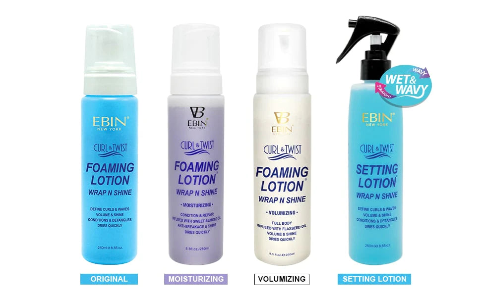 Ebin New York Curl & Twist Setting Lotion