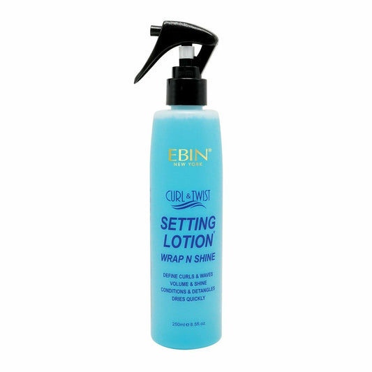 Ebin Curl & Twist Wrap N Shine Setting Lotion - 8.5oz