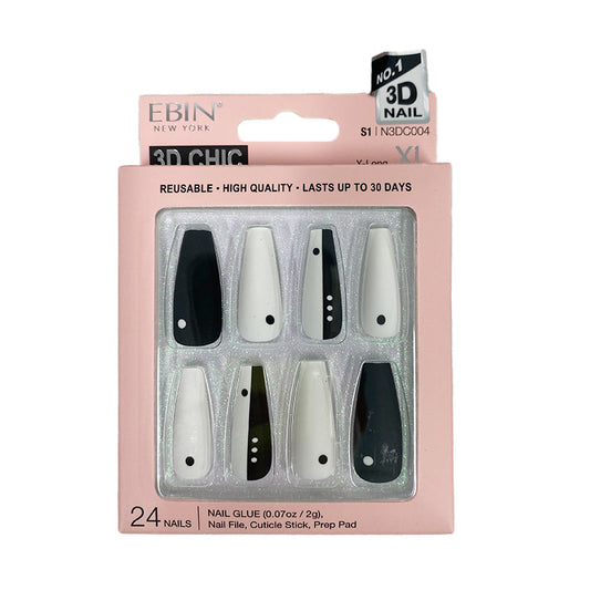 Ebin New York 3D Nails Chic-N3DC004