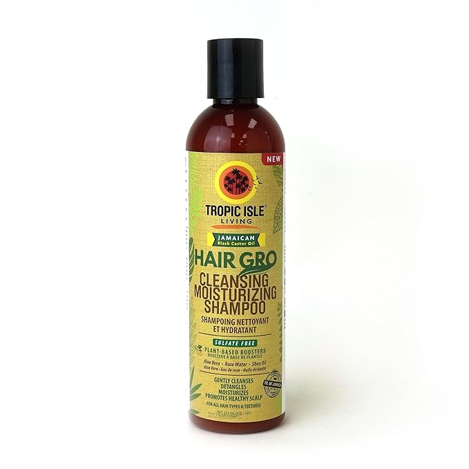 Tropical Isle Hair Gro Cleansing Moisturizing Shampoo 237ml