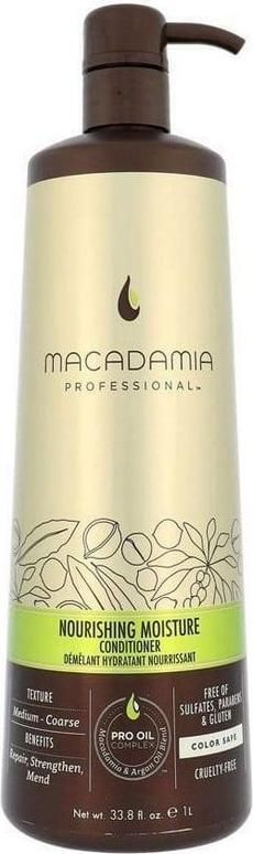 Macadamia Professional Nourishing Moisture Conditioner for Medium & Coares Texture 33.8Oz