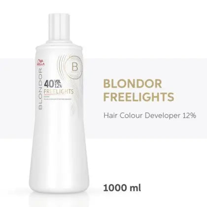 Wella Professionals Blondor Freelights  Devolper 1000ml -12%, 6% & 9%