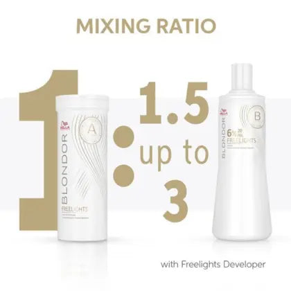 Wella Professionals Blondor Freelights  Devolper 1000ml -12%, 6% & 9%