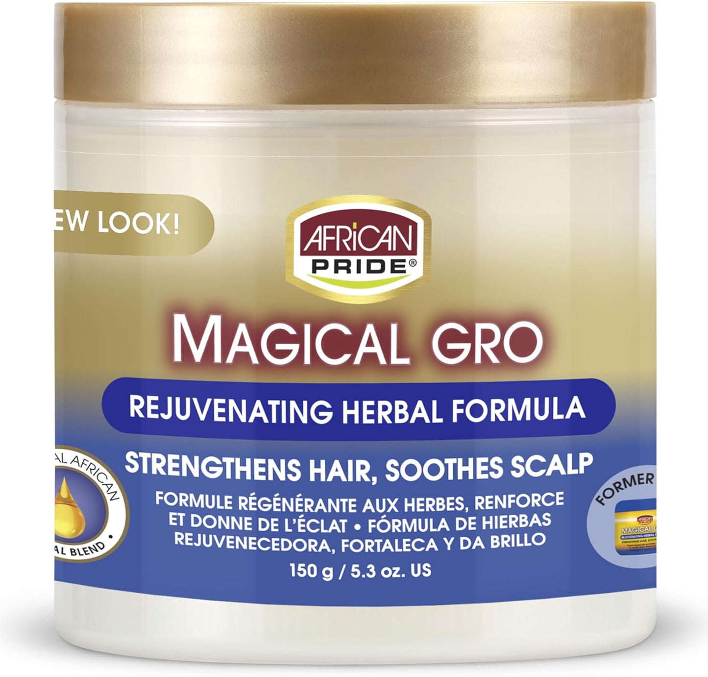 African Pride Magical Gro Rejuvenating Herbal Formula - 150g