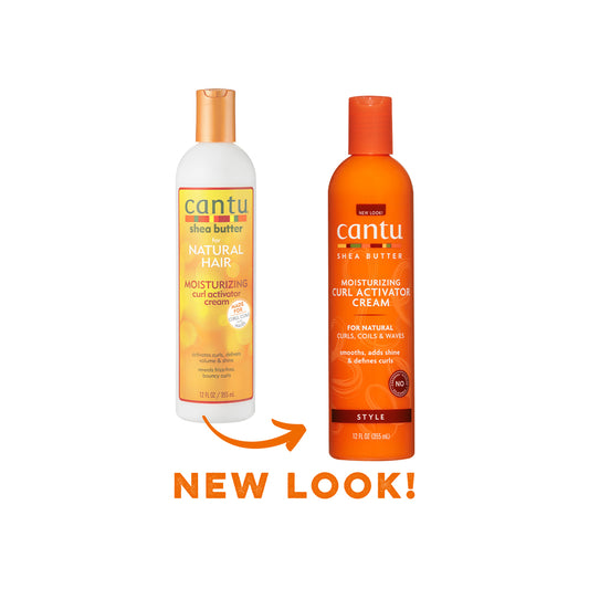 Cantu Shea Butter Moisturizing Curl Activator Cream Volume & Shine- 12Oz