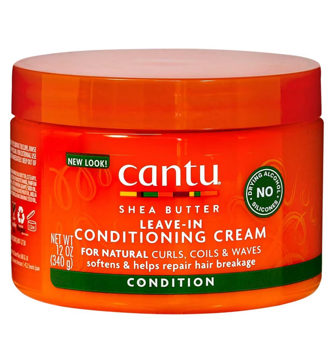 Cantu Shea Butter For Natural Hair Leave In Conditioning Repair Cream - 12Oz