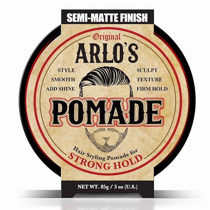 Arlo's Pomade - Strong 3 oz - available online | CC Hair & Beauty UK