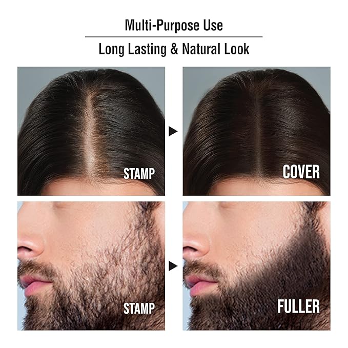 Kiss New York Instant Brow Stamp and Stencil Kit Powder Stamp Eyebrow Shaping Kit