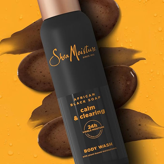Shea Moisture Shea Moisture Calm & Clearing Body Wash Infused With Black Soap18oz | CC Hair & Beauty Leeds