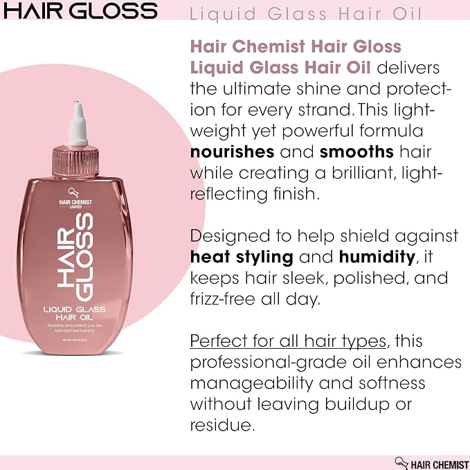 Hair Chemist Hair Gloss Liquid Glass Hair Oil 8 oz