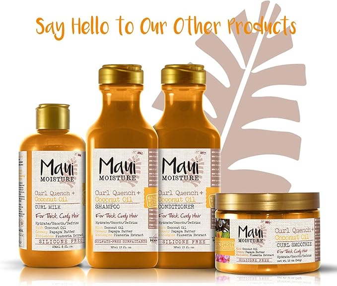 Maui Moisture Curl Quench + Coconut Oil Shampoo 13oz