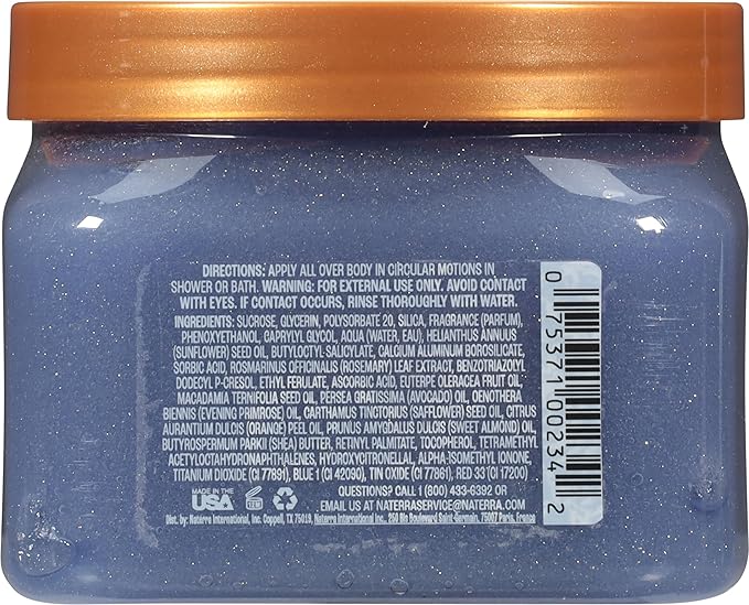 Tree Hut Violet Victory Body Scrub, Exfoliating & Hydrating Sugar Scrub 18Oz