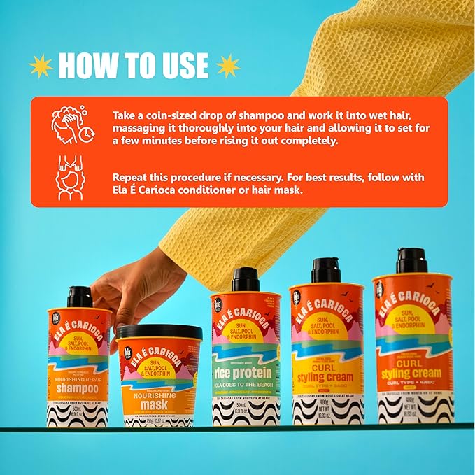 Lola From Rio She is Carioca Nourishing Shampoo 500ml