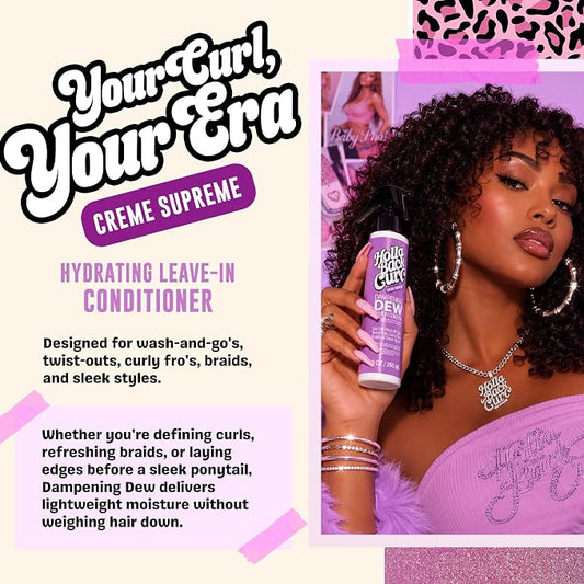 Holla Back Curl Dampening Dew Leave-In Conditioner 10 fl oz