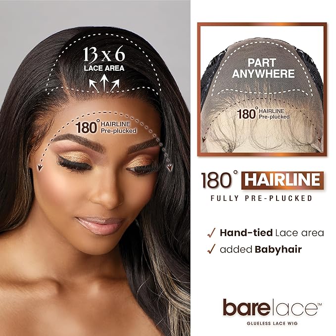 Sensationnel Bare Lace Glueless Lace 13x6 Wigs - Unit 11