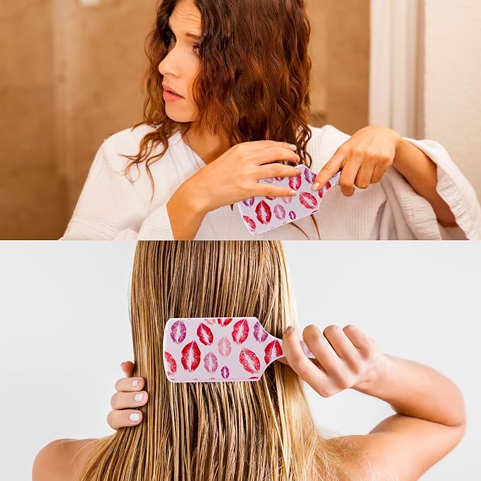 Red by Kiss Designed Brush, Easy Hair Detangling & Styling, Scalp Massage