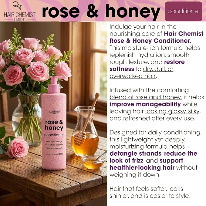 Hair Chemist Rose & Honey Conditioner 33.8 oz