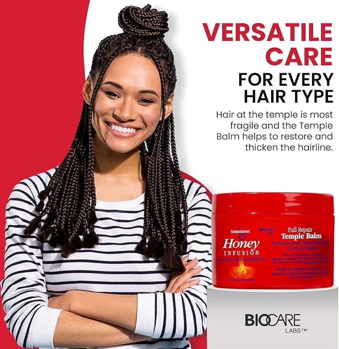 Biocare Hair and Scalp Care Full repair Temple Balm 6 Oz