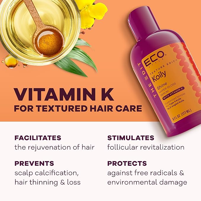 Eco Style Texture Edit Koily Shine Hyper Gloss Serum 6oz