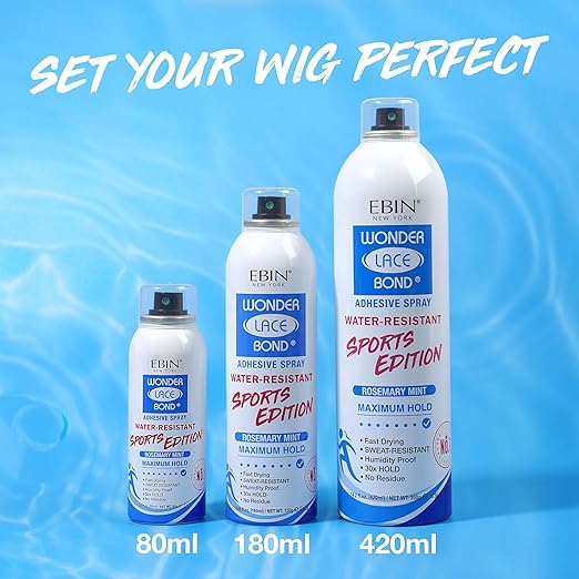 EBIN NEW YORK Wonder Lace Bond Lace Wig Adhesive Spray Sports Edition