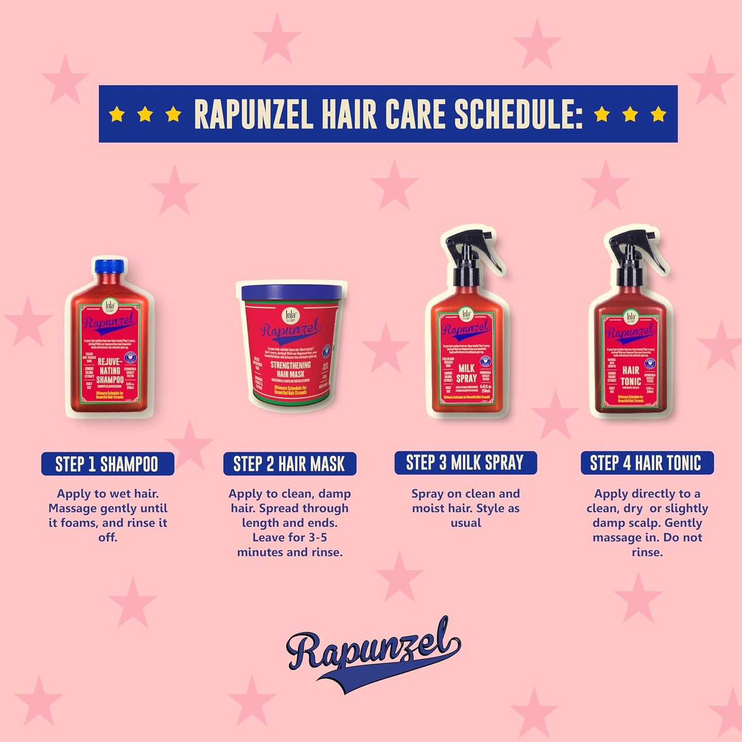 Lola Rapunzel Treatment Strengthening Hair Mask 450g