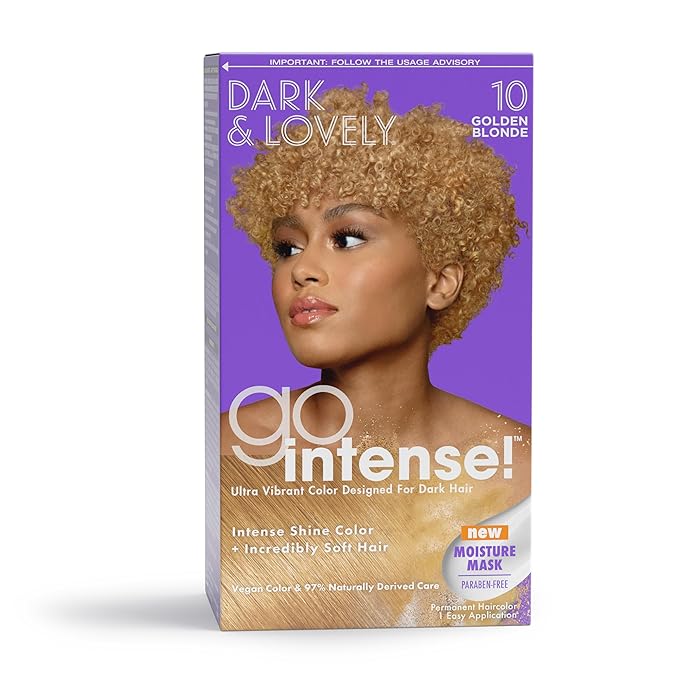 Dark And Lovely Gointense! Ultra Vibrant Color On Dark Hair