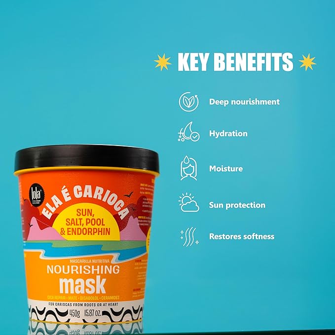 Lola From Rio Ela E Carioca Deeply Nourishing Hair Mask 450ml