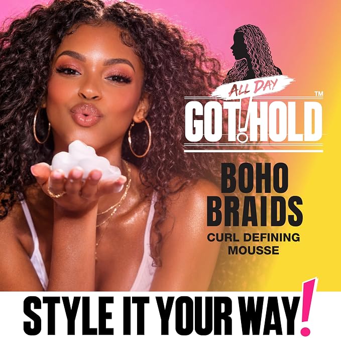 All Day Got Hold Boho Braids Curl Defining Mousse 8.5oz