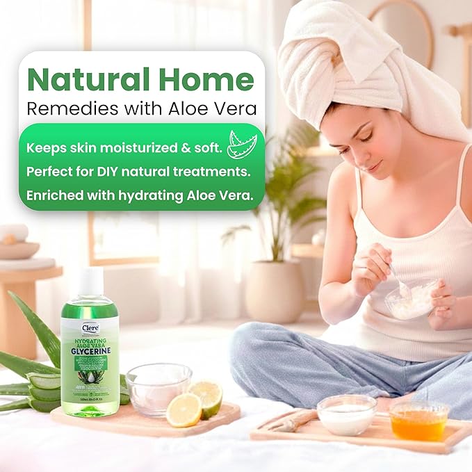 Clere Hydrating Aloe Vera Glycerine 250ml