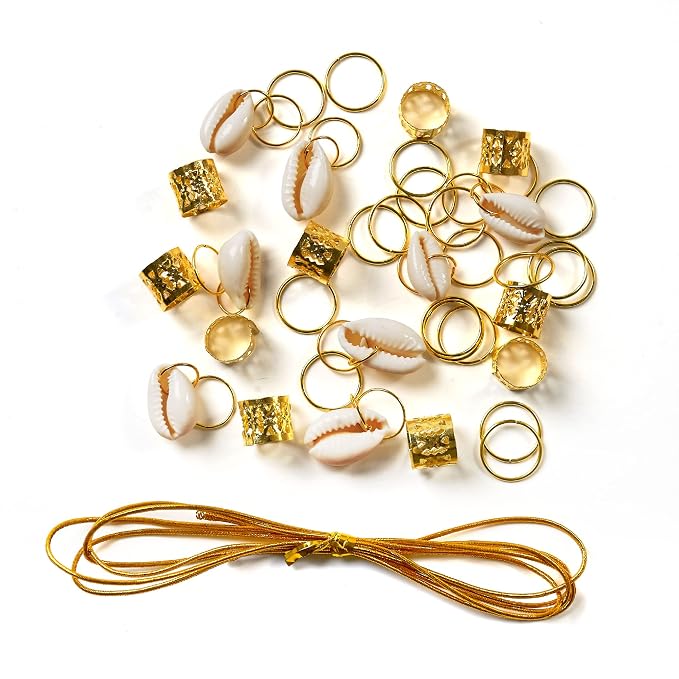 RED by KISS Hair Jewelry for Women Braids Dreadlock A Complete DIY Kit