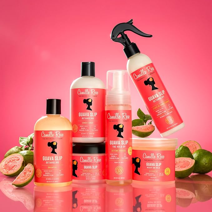 Camille Rose Guava Slip Detangling Leave-In Conditioner 236ml/8oz