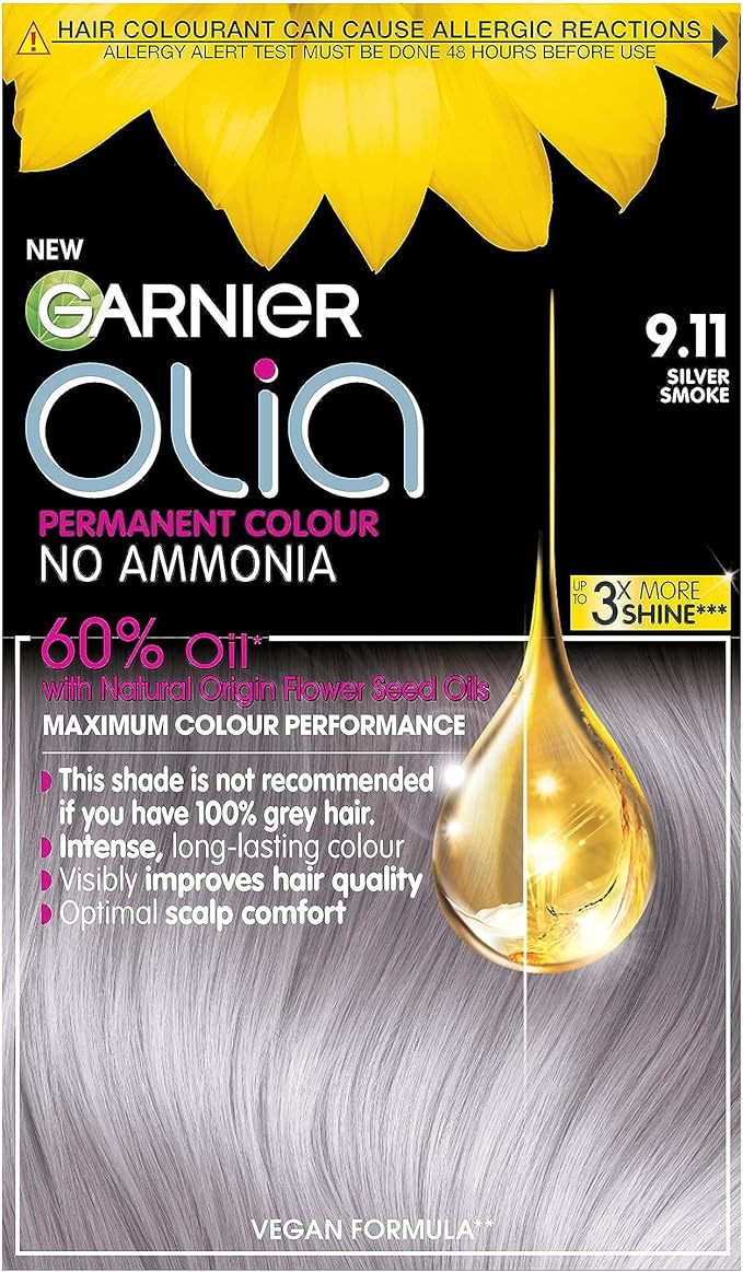 Garnier OLIA Permanent Hair Dye Colour Cream Different Shades Ammonia Free