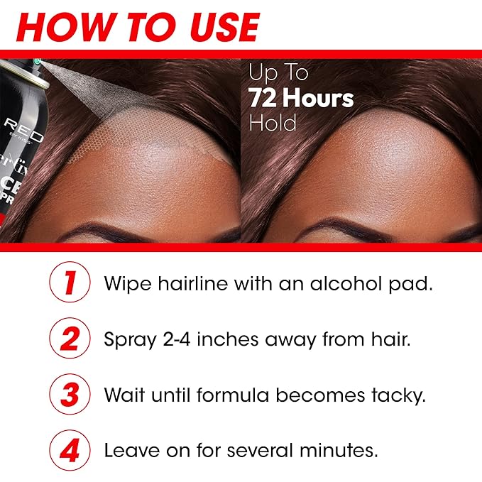 Red by Kiss Lace Bond Hold Spray Styler Fixer | CC Hair & Beauty UK