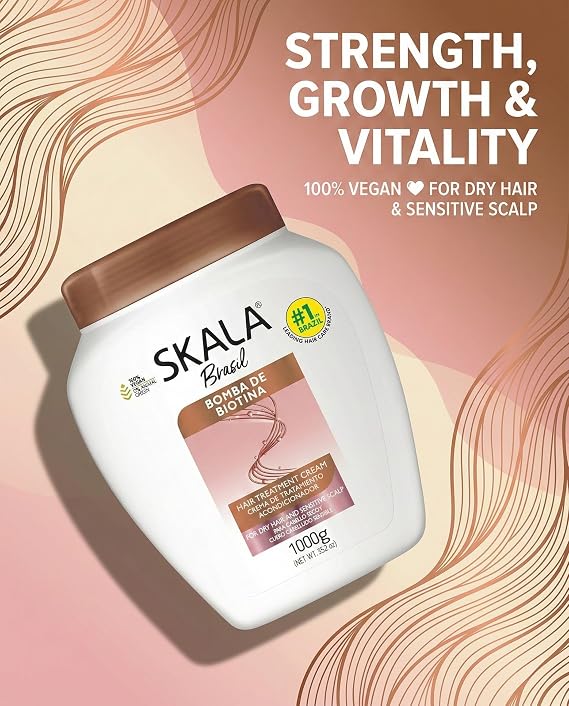 Skala Expert  Biotin Bomb Hair Treatment Cream 32.2Oz