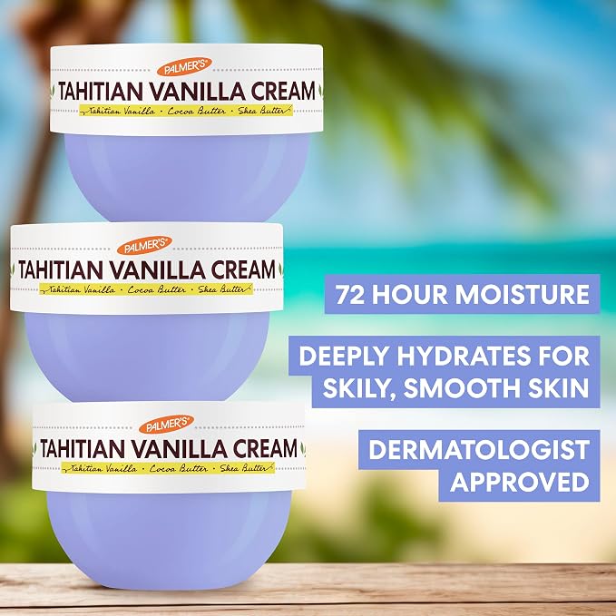 Palmers Cocoa Butter Formula Tahitian Vanilla Whipped Body Cream 8.8Oz