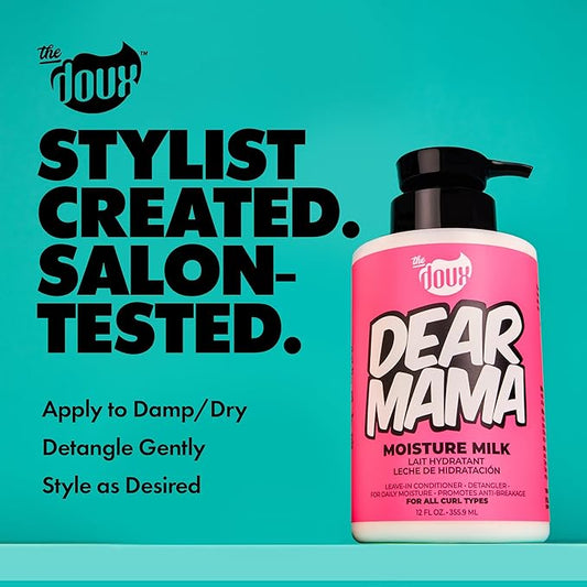 The Doux DEAR MAMA Moisture Milk Leave In Conditioner 12Oz