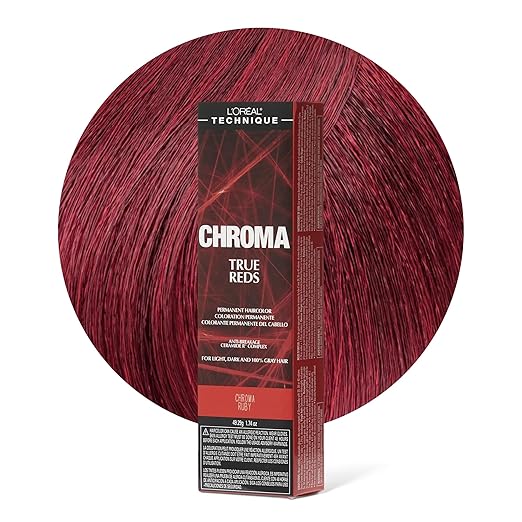 Loreal Paris Chroma True Reds Hair Color 1.74 Oz