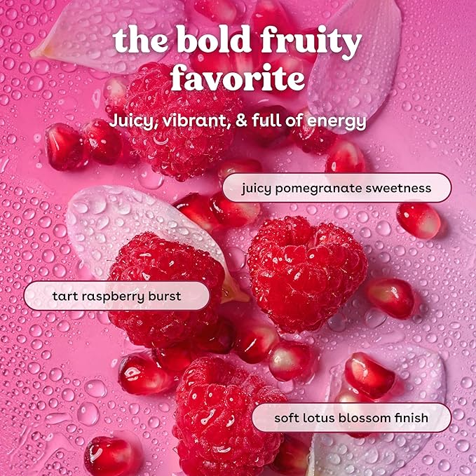 eos Shea Better Body Lotion Pomegranate Raspberry, 24-Hour Moisture 16Oz