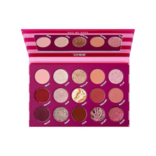 KISS NEW YORK Professional Shadow Palette - Buy Me Rose