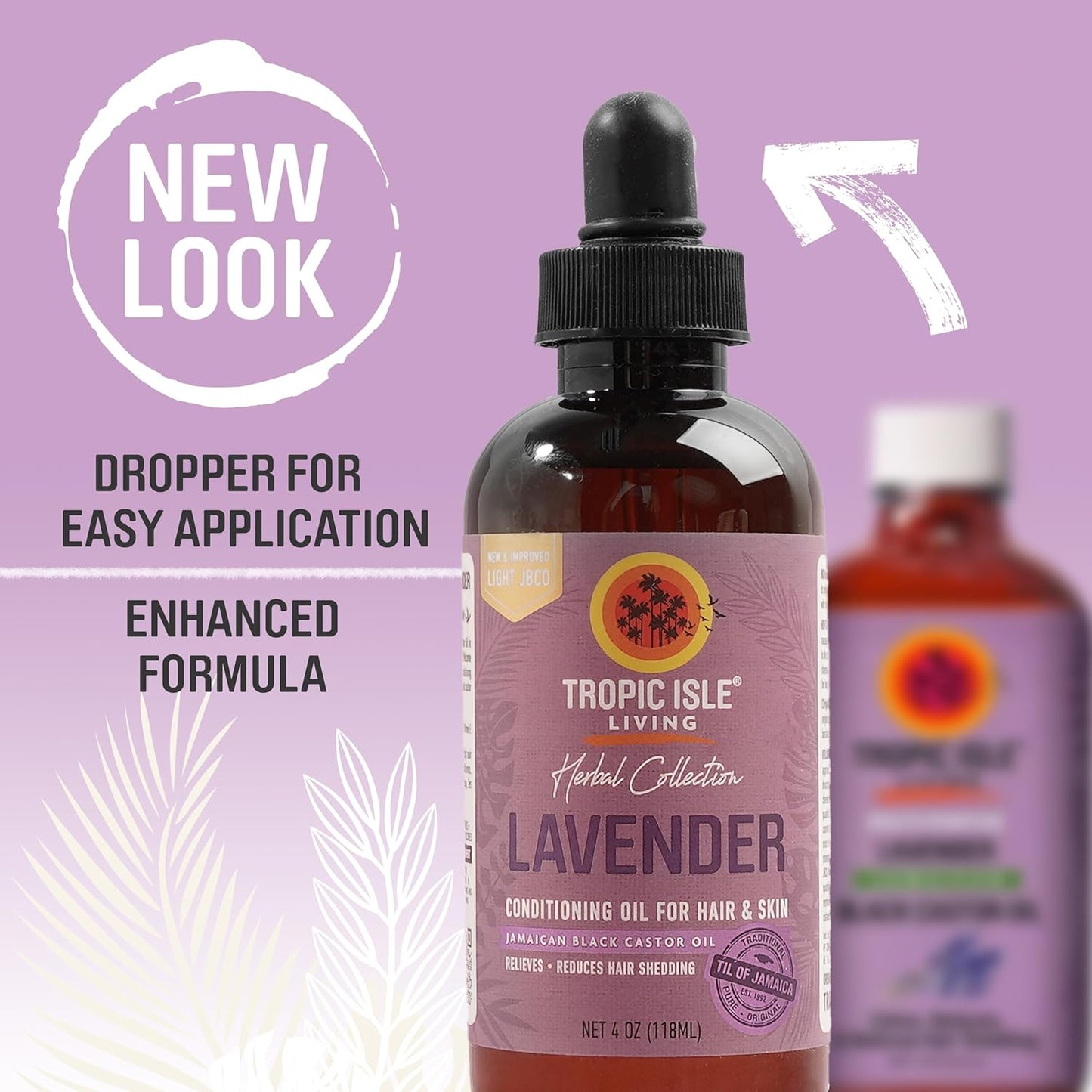Tropic Isle Living Lavender Conditiong Oil For Hair & Skin 4oz - available online | CC Hair & Beauty UK